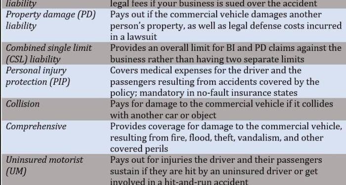Commercial Auto Policy: How to Avoid Coverage Gaps - management ...