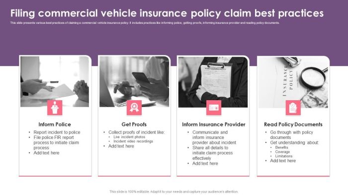 Filing Commercial Vehicle Insurance Policy Claim Best Practices ...